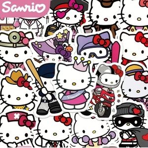 Hello kitty stickers 60 pack sanrio decals decoration